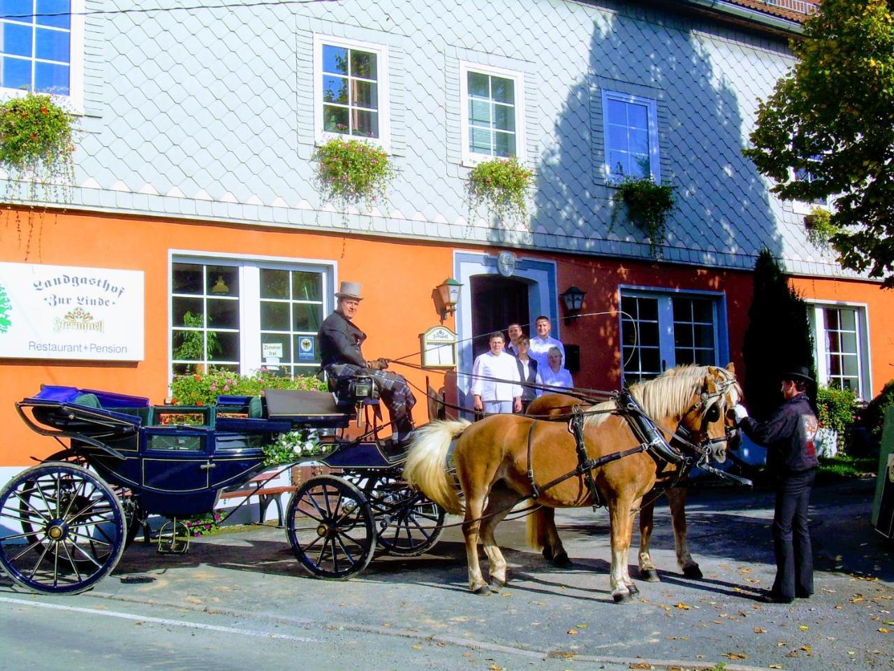 Landgasthof "Zur Linde" Dreba Exterior photo